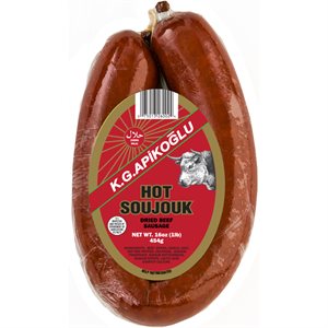 APIKOGLU Hot Soujouk 1lb pack