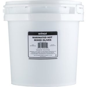 KRINOS Marinated Mixed Olives 10lb pail