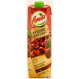 AMITA Sour Cherry Juice 1L tetra pak