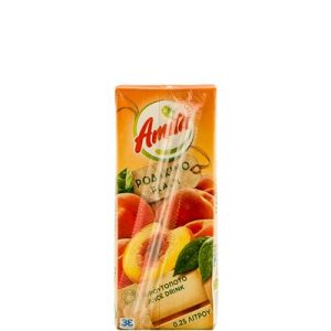 AMITA Peach Juice 250ml tetra pak