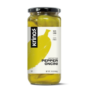 KRINOS Pepperoncini 13oz jar