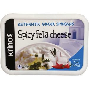 KRINOS Spicy Feta Cheese Spread
7oz tub