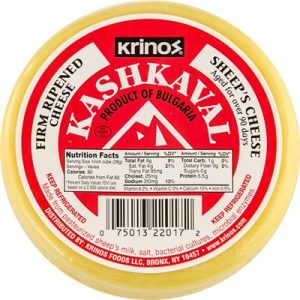 KRINOS Bulgarian Kashkaval 0.5kg wheel