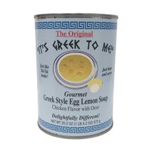 IT'S GREEK TO ME! Egg Lemon Soup 20.2oz (573g)