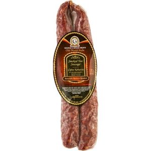 GEORGE'S Smoked Tea Sausage (Cajna Kobasica) Approx. 20lb case