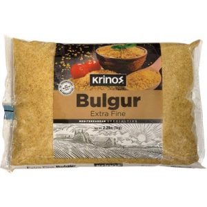 KRINOS Extra Fine Bulgur (#0)
2.2lb (1kg) bag