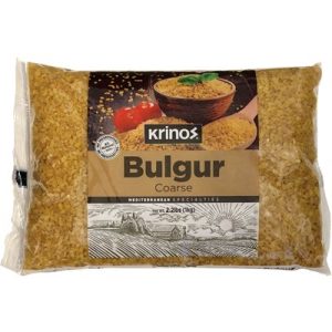 KRINOS Coarse Bulgur (#3)
2.2lb (1kg) bag